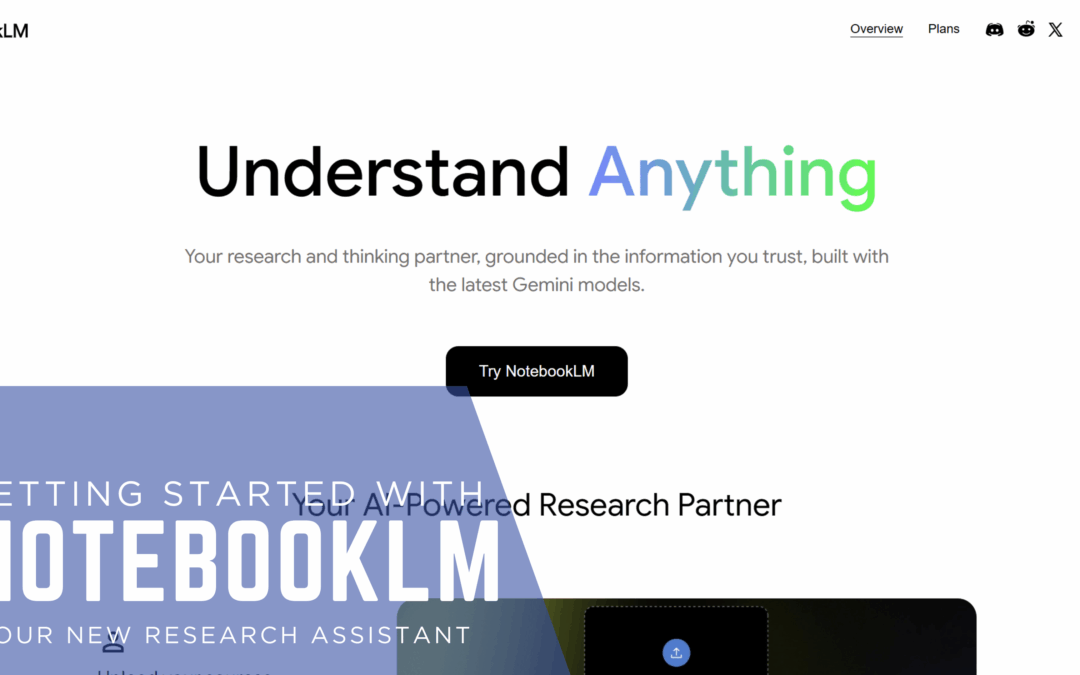 Getting Started with NotebookLM